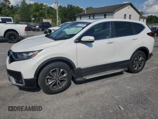 2021 Honda CR-V EX-L with VIN 2HKRW2H81MH670211, listed as a Copart auction lot 65213895 with 42,749 mi miles and Salvage title. Bid and sale history available at DreamBid. Image 1.