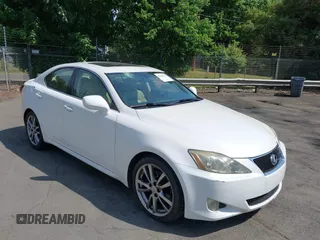 2008 Lexus IS 250 z VIN JTHBK262585052700, wystawiony jako IAAI lot #42167211 z przebiegiem 121 672 mil mil oraz . Historia ofert i sprzedaży dostępna na DreamBid. Obrazek 1.