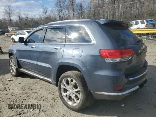 2021 Jeep Grand Cherokee Summit with VIN 1C4RJFJG5MC559938, listed as a Copart auction lot 83175414 with 43,810 mi miles and Salvage Title. Bid and sale history available at carsss.com. Image 2.