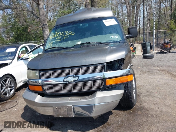 2004 Chevrolet Express Passenger with VIN 1GBFG15T641138032, listed as a IAAI auction lot 42005922 with 200,232 mi miles and . Bid and sale history available at DreamBid. Image 13.