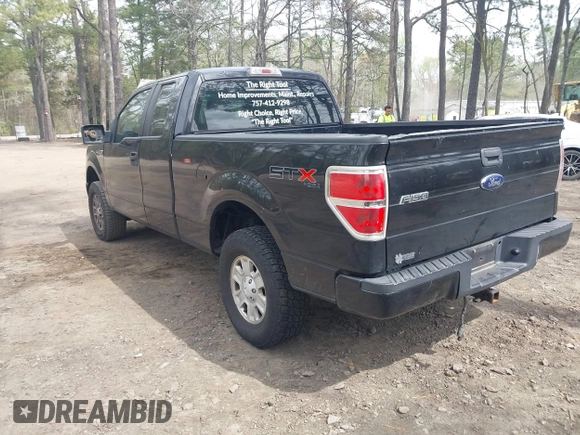 2011 Ford F-150 XL with VIN 1FTEX1EM1BFA79293, listed as a IAAI auction lot 41945057 with 281,513 mi miles. Bid and sale history available at carsss.com. Image 3.