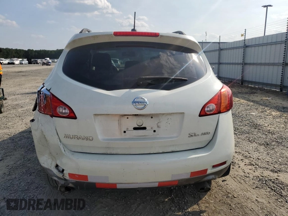 2009 Nissan Murano S with VIN JN8AZ18W79W118408, listed as a Copart auction lot 67536414 with 145,501 mi miles and Salvage Title. Bid and sale history available at DreamBid. Image 6.