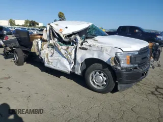 2018 Ford F-150 XL z VIN 1FTMF1CB1JKE82342, wystawiony jako Copart lot #51732805 z przebiegiem Nie podano mil oraz Szkoda całkowita • Salvage title. Historia ofert i sprzedaży dostępna na DreamBid. Obrazek 4.