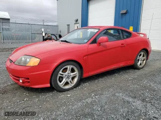 2004 Hyundai Tiburon GT with VIN KMHHN65F24U142204, listed as a Copart auction lot 50347055 with 128,040 mi miles and Clean Title. Bid and sale history available at carsss.com. Image 1.