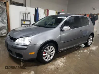 2007 Volkswagen Rabbit with VIN WVWBR71K37W131664, listed as a Copart auction lot 44399805 with 153,387 mi miles and Salvage Title. Bid and sale history available at carsss.com. Image 1.