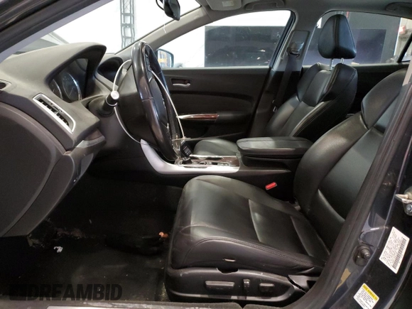 2016 Acura TLX with VIN 19UUB1F30GA012366, listed as a Copart auction lot 45647285 with 158,104 mi miles and Salvage Title. Bid and sale history available at carsss.com. Image 7.