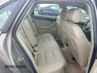 2007 Audi A4 2.0T with VIN WAUDF78E07A205165, listed as a Copart auction lot 53310825 with 162,259 mi miles and Salvage title. Bid and sale history available at DreamBid. Image 10.