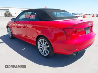 2016 Audi A3 2.0T Premium Plus with VIN WAU38LFF1G1014252, listed as a IAAI auction lot 41837550 with 71,757 mi miles. Bid and sale history available at carsss.com. Image 3.