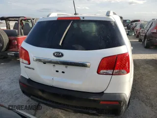 2011 Kia Sorento LX with VIN 5XYKTCA17BG135286, listed as a Copart auction lot 75340844 with 142,246 mi miles and Salvage Title. Bid and sale history available at carsss.com. Image 6.