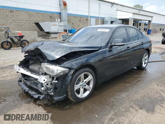 2014 BMW 3 Series 320i xDrive with VIN WBA3C3G51ENS69364, listed as a Copart auction lot 58920115 with 117,209 mi miles and Salvage title. Bid and sale history available at DreamBid. Image 1.