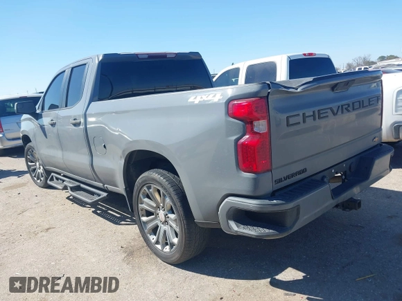 2020 Chevrolet Silverado 1500 Work Truck with VIN 1GCRYAEF4LZ198343, listed as a IAAI auction lot 41766417 with 51,243 mi miles and . Bid and sale history available at DreamBid. Image 3.