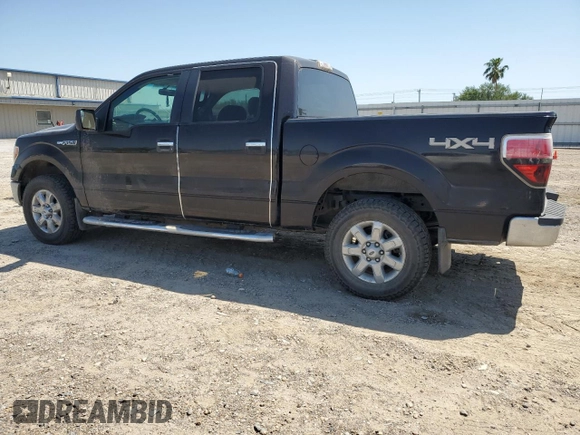 2013 Ford F-150 XL with VIN 1FTFW1EF5DKD25328, listed as a Copart auction lot 52443495 with 166,386 mi miles and Salvage Title. Bid and sale history available at carsss.com. Image 2.