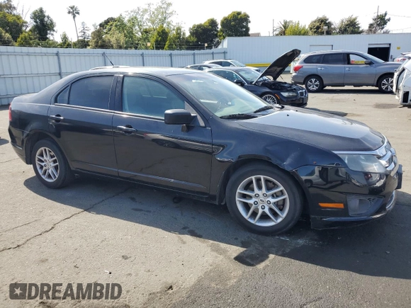 2012 Ford Fusion S with VIN 3FAHP0GA7CR176731, listed as a Copart auction lot 55258355 with 173,458 mi miles and Salvage Title. Bid and sale history available at carsss.com. Image 4.