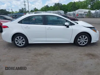 2023 Toyota Corolla LE with VIN 5YFB4MDE7PP068547, listed as a IAAI auction lot 42158965 with 48,735 mi miles. Bid and sale history available at carsss.com. Image 13.