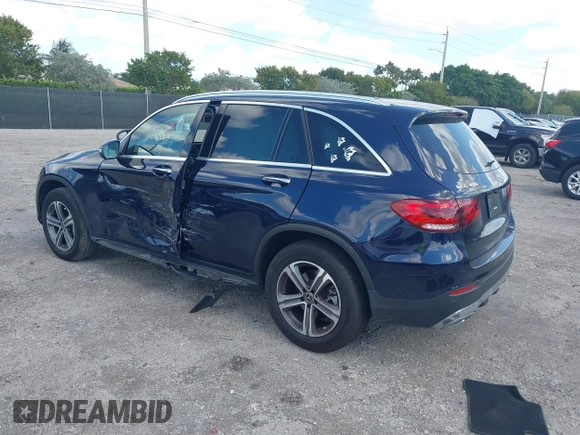 2020 Mercedes-Benz GLC 300 with VIN W1N0G8DB6LF798343, listed as a IAAI auction lot 42068166 with 56,857 mi miles and . Bid and sale history available at DreamBid. Image 3.