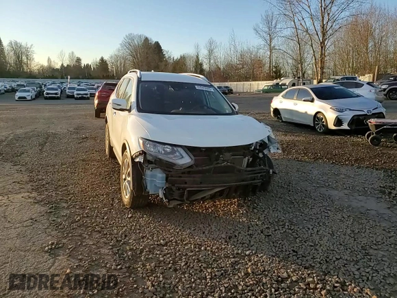 2020 Nissan Rogue SV with VIN KNMAT2MT9LP504439, listed as a Copart auction lot 42045945 with Not provided miles and Salvage title. Bid and sale history available at DreamBid. Image 11.