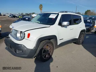 2016 Jeep Renegade Limited with VIN ZACCJADT7GPE35722, listed as a IAAI auction lot 41568185 with 143,699 mi miles. Bid and sale history available at carsss.com. Image 2.