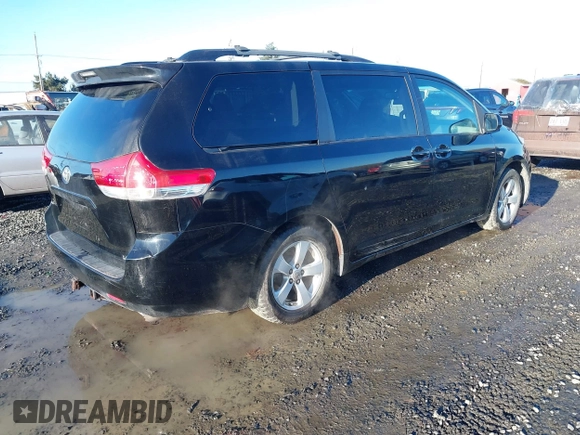 2011 Toyota Sienna LE AAS with VIN 5TDKK3DC8BS166694, listed as a IAAI auction lot 41506895 with 179,744 mi miles and . Bid and sale history available at DreamBid. Image 4.
