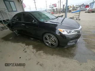 2017 Honda Accord Sedan Sport with VIN 1HGCR2F54HA147155, listed as a Copart auction lot 54387675 with 90,720 mi miles and Salvage Title. Bid and sale history available at carsss.com. Image 13.
