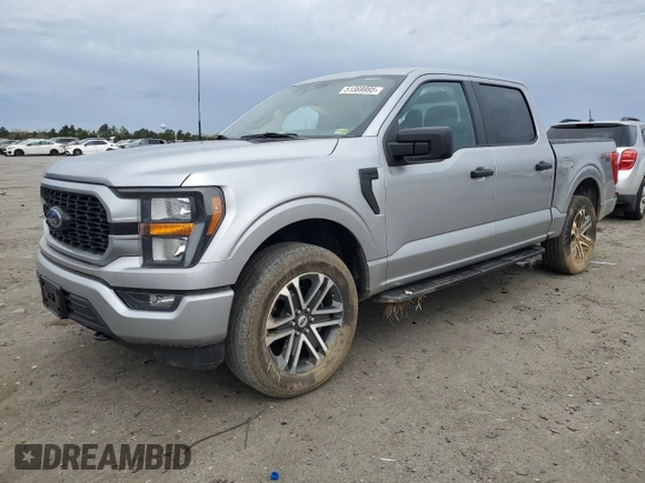 2023 Ford F-150 XL с VIN 1FTFW1E50PFB67954, выставлен на аукционе Copart как лот 51369995 с пробегом 56 024 миль миль и Списание • Salvage title. История ставок и продаж доступна на DreamBid. Изображение 1.