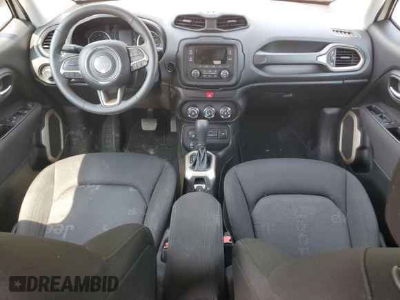 2017 Jeep Renegade Sport with VIN ZACCJBAB5HPE58712, listed as a Copart auction lot 59289025 with 81,393 mi miles and Salvage title. Bid and sale history available at DreamBid. Image 8.
