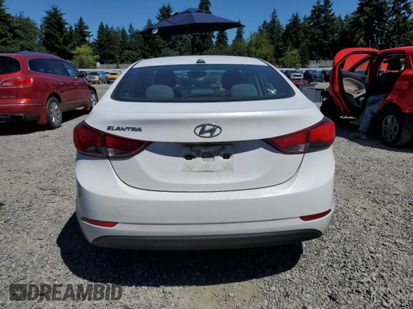 2016 Hyundai Elantra SE z VIN 5NPDH4AE1GH769874, wystawiony jako Copart lot #62957465 z przebiegiem 190 006 mil mil oraz Szkoda całkowita • Salvage title. Historia ofert i sprzedaży dostępna na DreamBid. Obrazek 6.