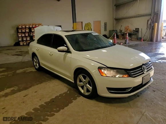 2013 Volkswagen Passat SE with VIN 1VWBP7A31DC001987, listed as a Copart auction lot 49449105 with 100,353 mi miles and Salvage Title. Bid and sale history available at carsss.com. Image 14.
