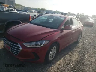 2017 Hyundai Elantra SE z VIN 5NPD74LF7HH211523, wystawiony jako Copart lot #54155405 z przebiegiem Nie podano mil oraz Szkoda całkowita • Salvage title. Historia ofert i sprzedaży dostępna na DreamBid. Obrazek 1.