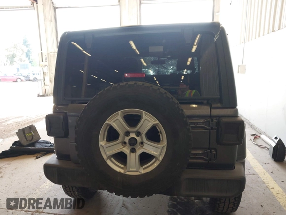 2020 Jeep Wrangler Willys z VIN 1C4GJXAG4LW237057, wystawiony jako IAAI lot #42044223 z przebiegiem 54 802 mil mil oraz . Historia ofert i sprzedaży dostępna na DreamBid. Obrazek 17.