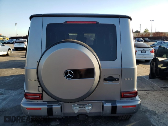 2019 Mercedes-Benz G 63 AMG with VIN WDCYC7HJ5KX326462, listed as a Copart auction lot 44461785 with 38,003 mi miles and Salvage Title. Bid and sale history available at DreamBid. Image 6.