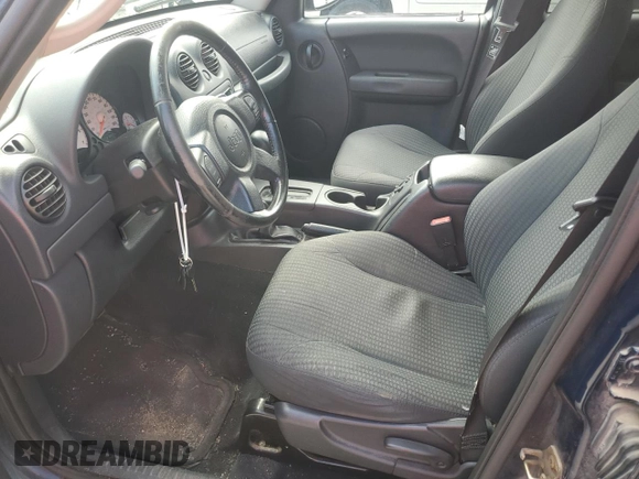 2004 Jeep Liberty Sport with VIN 1J4GL48K34W198928, listed as a Copart auction lot 54298735 with 121,641 mi miles and Non Repairable. Bid and sale history available at carsss.com. Image 7.