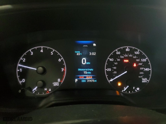 2023 Toyota Corolla LE with VIN 5YFB4MDE9PP042807, listed as a Copart auction lot 47405295 with 31,475 mi miles and Salvage Title. Bid and sale history available at carsss.com. Image 9.