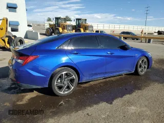 2023 Hyundai Elantra N Line z VIN KMHLR4AF4PU538275, wystawiony jako Copart lot #52669155 z przebiegiem 44 246 mil mil oraz Tytuł czysty. Historia ofert i sprzedaży dostępna na DreamBid. Obrazek 3.