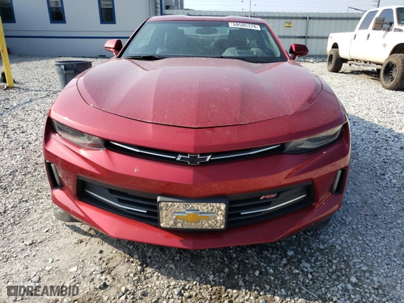 2018 Chevrolet Camaro 2LT with VIN 1G1FD1RS3J0122614, listed as a Copart auction lot 68585374 with 66,461 mi miles and Clean Title. Bid and sale history available at carsss.com. Image 5.