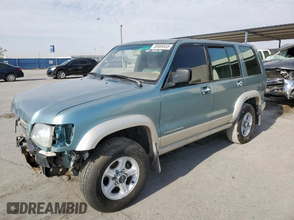 2002 Isuzu Trooper S z VIN JACDJ58X627J08662, wystawiony jako Copart lot #58969555 z przebiegiem 219 492 mil mil oraz Czysty tytuł • Clean title. Historia ofert i sprzedaży dostępna na DreamBid. Obrazek 1.