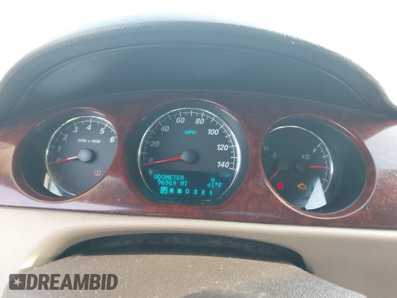 2008 Buick Lucerne CX with VIN 1G4HP57228U143177, listed as a IAAI auction lot 41786772 with 96,969 mi miles and . Bid and sale history available at DreamBid. Image 7.