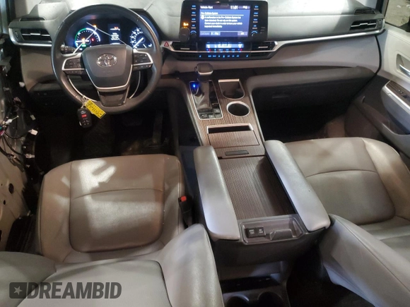 2022 Toyota Sienna XLE with VIN 5TDYRKEC3NS085248, listed as a Copart auction lot 51474975 with 88,812 mi miles and Salvage Title. Bid and sale history available at carsss.com. Image 8.