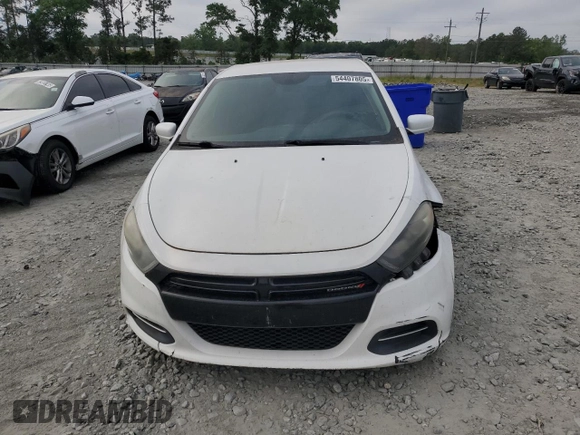 2016 Dodge Dart SE with VIN 1C3CDFAA7GD643710, listed as a Copart auction lot 54407805 with 175,091 mi miles and Clean Title. Bid and sale history available at carsss.com. Image 5.