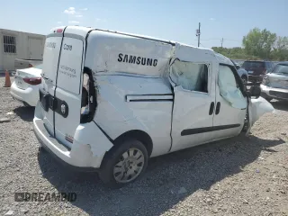 2020 Ram ProMaster City Passenger SLT with VIN ZFBHRFBB8L6P26560, listed as a Copart auction lot 68009834 with Not Provided miles and Salvage Title. Bid and sale history available at carsss.com. Image 3.