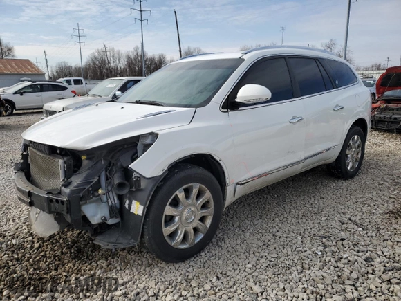2017 Buick Enclave Leather with VIN 5GAKRBKD0HJ325295, listed as a Copart auction lot 47008875 with 144,846 mi miles and Salvage Title. Bid and sale history available at DreamBid. Image 1.
