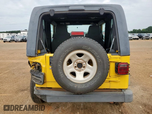 2004 Jeep Wrangler X с VIN 1J4FA39S34P745300, выставлен на аукционе Copart как лот 65454595 с пробегом 57 920 миль миль и Списание • Salvage title. История ставок и продаж доступна на DreamBid. Изображение 6.