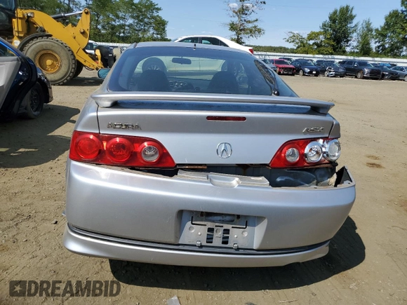 2006 Acura RSX with VIN JH4DC548X6S009466, listed as a Copart auction lot 70954774 with 282,287 mi miles and Salvage Title. Bid and sale history available at carsss.com. Image 6.