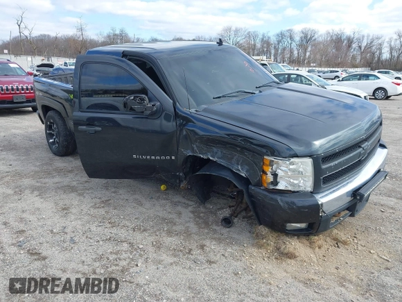 2009 Chevrolet Silverado 1500 LT with VIN 2GCEK23M691103807, listed as a IAAI auction lot 41733748 with 254,400 mi miles and . Bid and sale history available at DreamBid. Image 1.