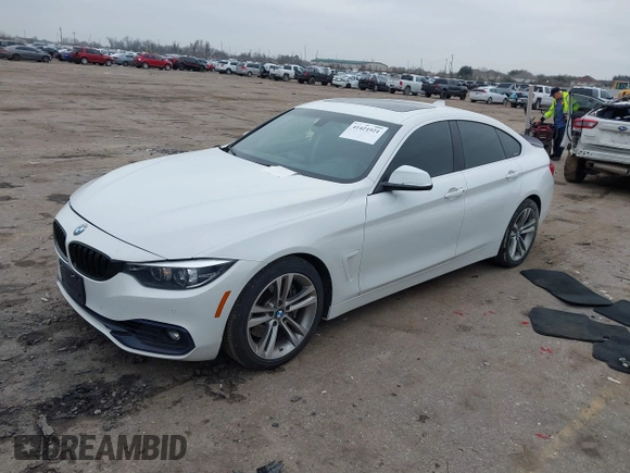 2018 BMW 4 Series 440i with VIN WBA4J5C56JBF07087, listed as a IAAI auction lot 41421921 with 61,601 mi miles and . Bid and sale history available at DreamBid. Image 17.