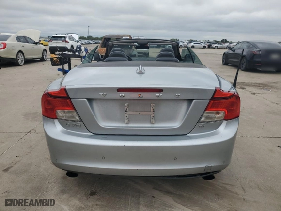 2011 Volvo C70 with VIN YV1672MC4BJ107579, listed as a Copart auction lot 72791454 with 151,999 mi miles and Salvage Title. Bid and sale history available at carsss.com. Image 6.