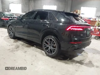 2019 Audi Q8 Premium Plus with VIN WA1EVAF18KD037817, listed as a IAAI auction lot 41922109 with 54,602 mi miles and . Bid and sale history available at DreamBid. Image 3.