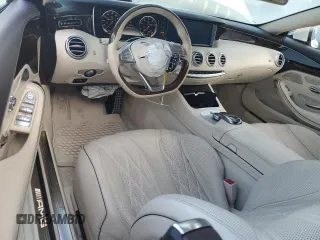 2015 Mercedes-Benz S 63 AMG with VIN WDDXJ7JB4FA009040, listed as a Copart auction lot 55732965 with 41,852 mi miles and Salvage Title. Bid and sale history available at DreamBid. Image 8.