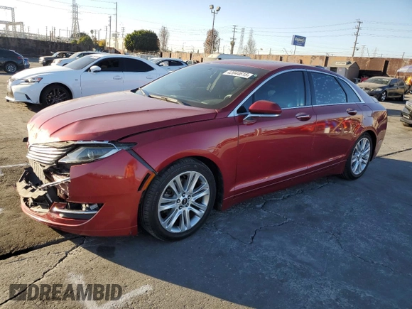 2014 Lincoln MKZ with VIN 3LN6L2GKXER827964, listed as a Copart auction lot 42044615 with 139,749 mi miles and Salvage Title. Bid and sale history available at carsss.com. Image 1.