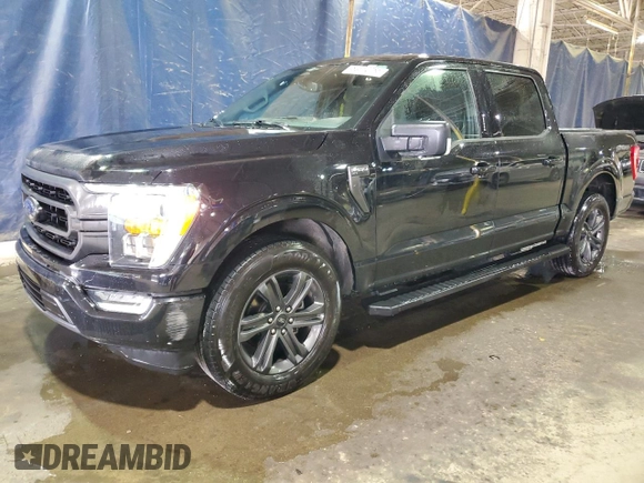 2023 Ford F-150 XL with VIN 1FTEW1C57PFB83938, listed as a Copart auction lot 52502865 with 48,965 mi miles and Non Repairable. Bid and sale history available at carsss.com. Image 1.