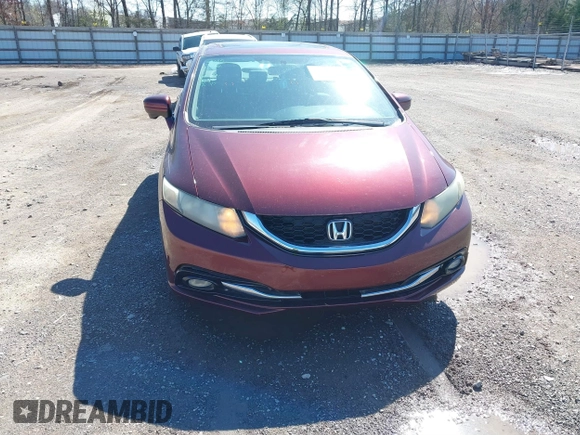 2015 Honda Civic Sedan EX-L with VIN 19XFB2F93FE006980, listed as a IAAI auction lot 41780229 with 216,884 mi miles. Bid and sale history available at carsss.com. Image 6.